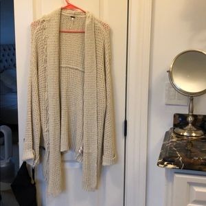 Crochet feee people sweater size medium